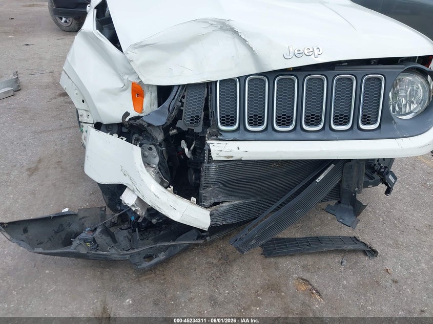 2015 Jeep Renegade VIN ZACCJABT8FPB90561 IAAI salvage auction — FRONT END, Salvage Title, sold $675 on 2026-07-18 (photo 6)