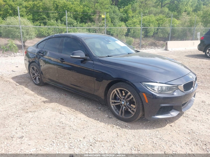 2018 BMW 4er VIN WBA4J3C53JBG91361 IAAI salvage auction — RIGHT SIDE, Salvage Title, sold $5,900 on 2026-08-19 (photo 1)