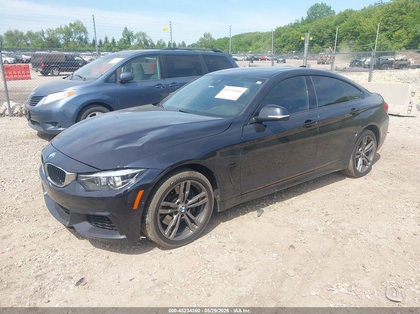2018 BMW 4er VIN WBA4J3C53JBG91361 IAAI salvage auction — RIGHT SIDE, Salvage Title, sold $5,900 on 2026-08-19 (photo 2)