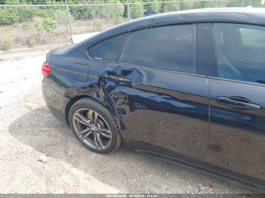 2018 BMW 4er VIN WBA4J3C53JBG91361 IAAI salvage auction — RIGHT SIDE, Salvage Title, sold $5,900 on 2026-08-19 (photo 6)