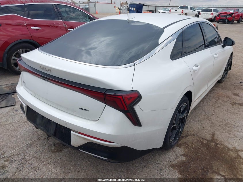2026 Kia K5 VIN KNAG64J75T5460159 IAAI salvage auction — FRONT END, Original (Texas), sold $9,075 on 2026-09-01 (photo 4)