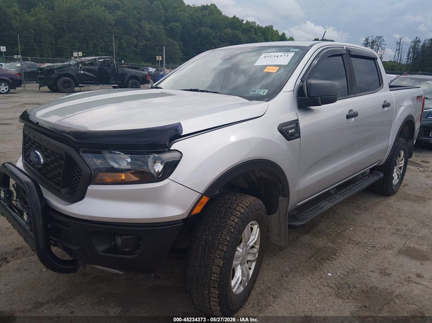 2019 Ford Ranger VIN 1FTER4FH4KLA26652 IAAI salvage auction — FRONT END, Salvage (West Virginia), sold $7,000 on 2026-07-30 (photo 2)