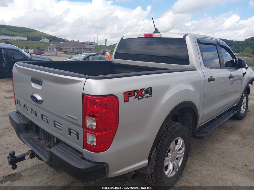 2019 Ford Ranger VIN 1FTER4FH4KLA26652 IAAI salvage auction — FRONT END, Salvage (West Virginia), sold $7,000 on 2026-07-30 (photo 4)