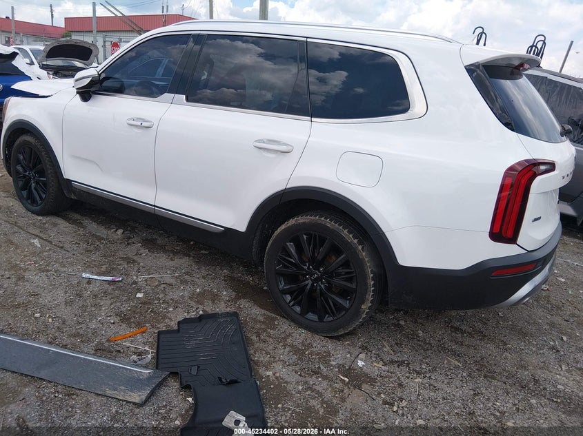 2020 Kia Telluride VIN 5XYP5DHC2LG046725 IAAI salvage auction — FRONT END, Salvage Title, sold $3,550 on 2026-07-09 (photo 3)