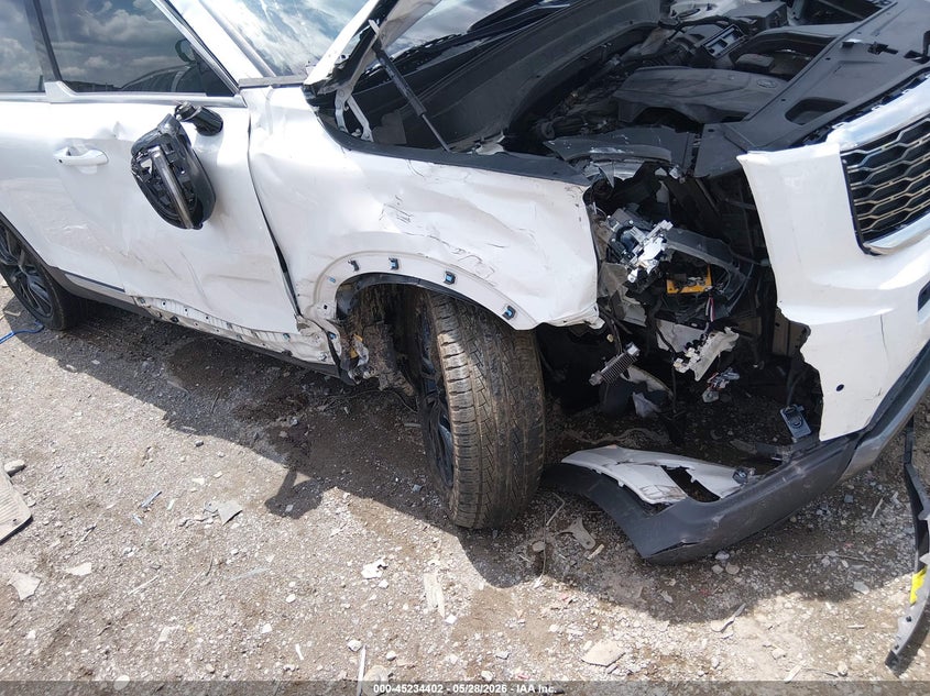 2020 Kia Telluride VIN 5XYP5DHC2LG046725 IAAI salvage auction — FRONT END, Salvage Title, sold $3,550 on 2026-07-09 (photo 6)