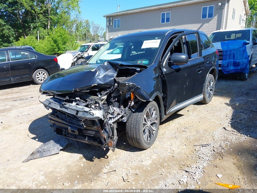 2018 Mitsubishi Outlander VIN JA4AD2A39JJ000324 IAAI salvage auction — FRONT END, Salvage (Pennsylvania), sold $1,500 on 2026-07-21 (photo 2)