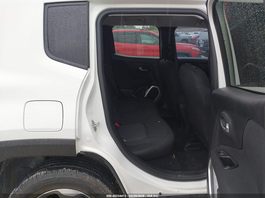 2018 Jeep Renegade VIN ZACCJBABXJPH39037 IAAI salvage auction — HAIL, Salvage Title, sold $1,200 on 2026-07-13 (photo 8)