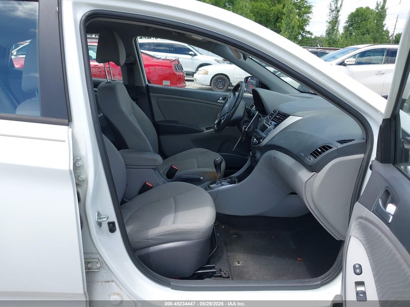 2016 Hyundai Accent VIN KMHCU4AEXGU046100 IAAI salvage auction — NORMAL WEAR, Salvage Title, sold $175 on 2026-07-27 (photo 5)