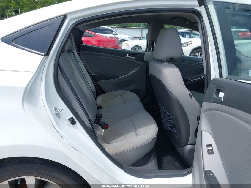 2016 Hyundai Accent VIN KMHCU4AEXGU046100 IAAI salvage auction — NORMAL WEAR, Salvage Title, sold $175 on 2026-07-27 (photo 8)