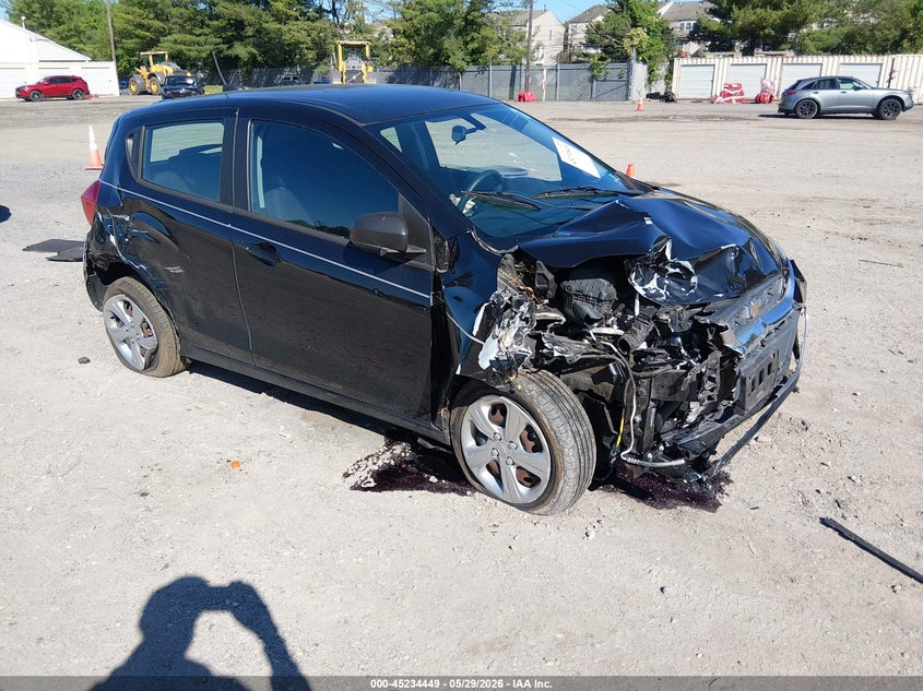 2020 Chevrolet Spark VIN KL8CB6SA2LC464726 IAAI salvage auction — FRONT END, Salvage Title, sold $800 on 2026-07-14 (photo 1)