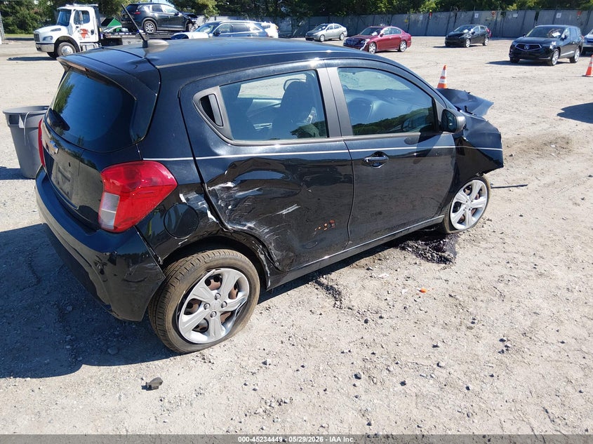 2020 Chevrolet Spark VIN KL8CB6SA2LC464726 IAAI salvage auction — FRONT END, Salvage Title, sold $800 on 2026-07-14 (photo 4)