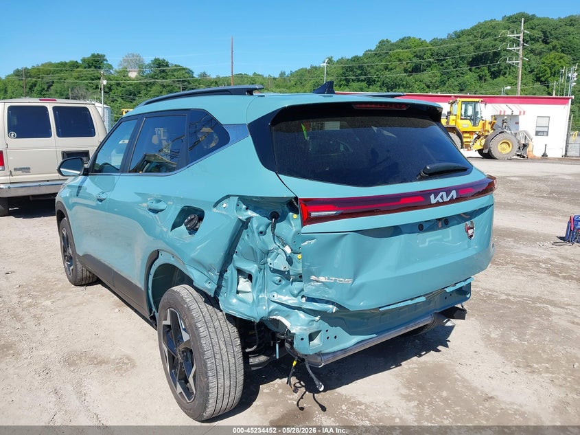 2025 Kia Seltos VIN KNDERCAA1S7811918 IAAI salvage auction — REAR END, Salvage (Pennsylvania), sold $8,950 on 2026-07-21 (photo 6)