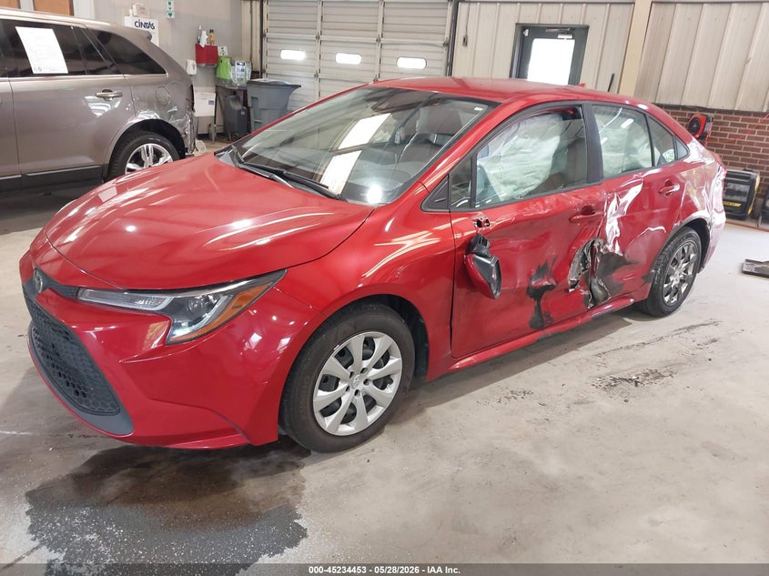2021 Toyota Corolla VIN JTDEPMAE6MJ144638 IAAI salvage auction — SIDE, Salvage Title, sold $4,750 on 2026-07-23 (photo 2)