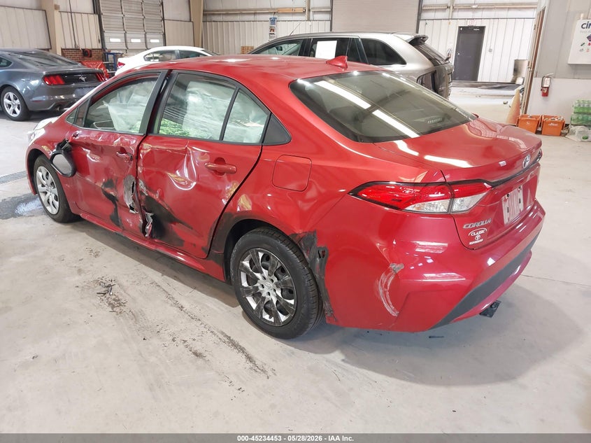 2021 Toyota Corolla VIN JTDEPMAE6MJ144638 IAAI salvage auction — SIDE, Salvage Title, sold $4,750 on 2026-07-23 (photo 3)