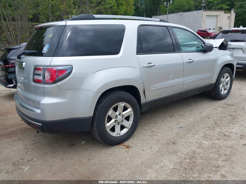2016 Gmc Acadia VIN 1GKKVNEDXGJ230320 IAAI salvage auction — FRONT END, Clear (Massachusetts), sold $1,400 on 2026-07-29 (photo 4)