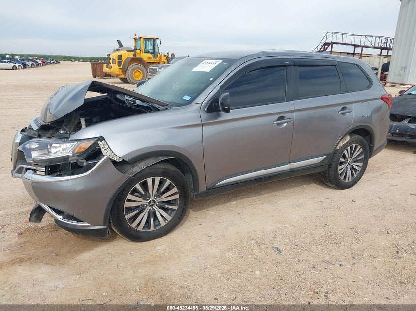 2019 Mitsubishi Outlander VIN JA4AZ3A30KZ019337 IAAI salvage auction — FRONT END, Salvage Title, sold $1,150 on 2026-07-23 (photo 2)