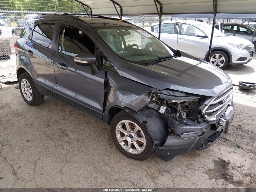 2019 Ford Ecosport VIN MAJ6S3GL5KC285968 IAAI salvage auction — FRONT END, Salvage Title, sold $450 on 2026-07-23 (photo 1)