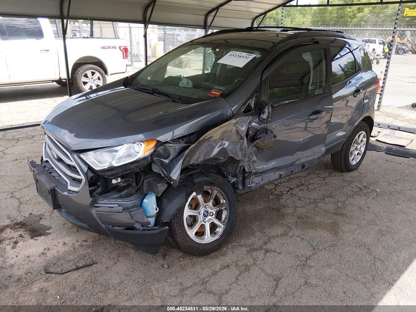 2019 Ford Ecosport VIN MAJ6S3GL5KC285968 IAAI salvage auction — FRONT END, Salvage Title, sold $450 on 2026-07-23 (photo 2)