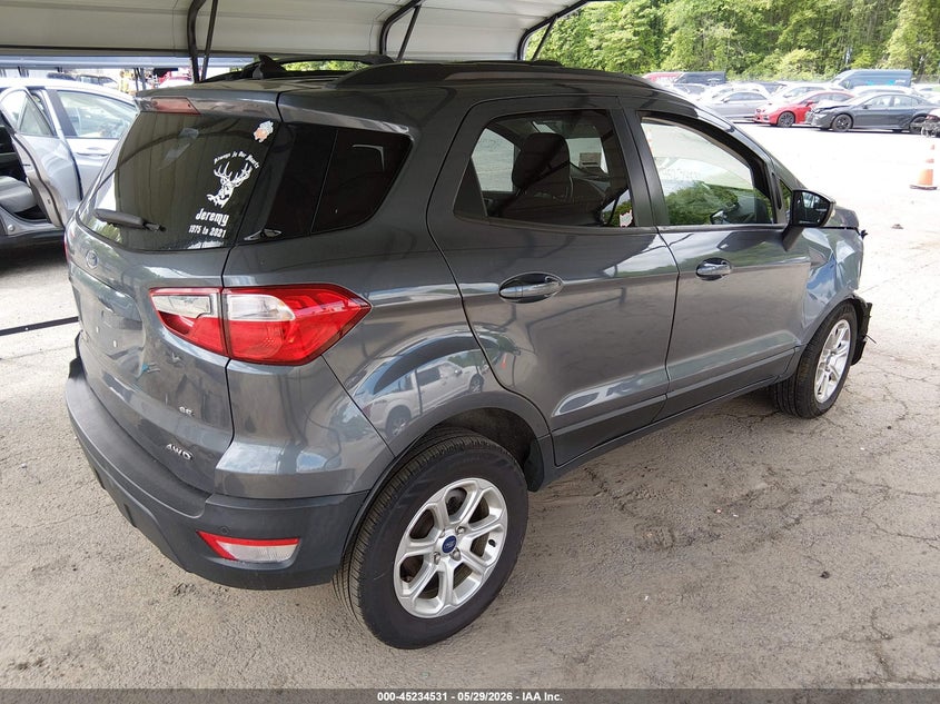 2019 Ford Ecosport VIN MAJ6S3GL5KC285968 IAAI salvage auction — FRONT END, Salvage Title, sold $450 on 2026-07-23 (photo 4)