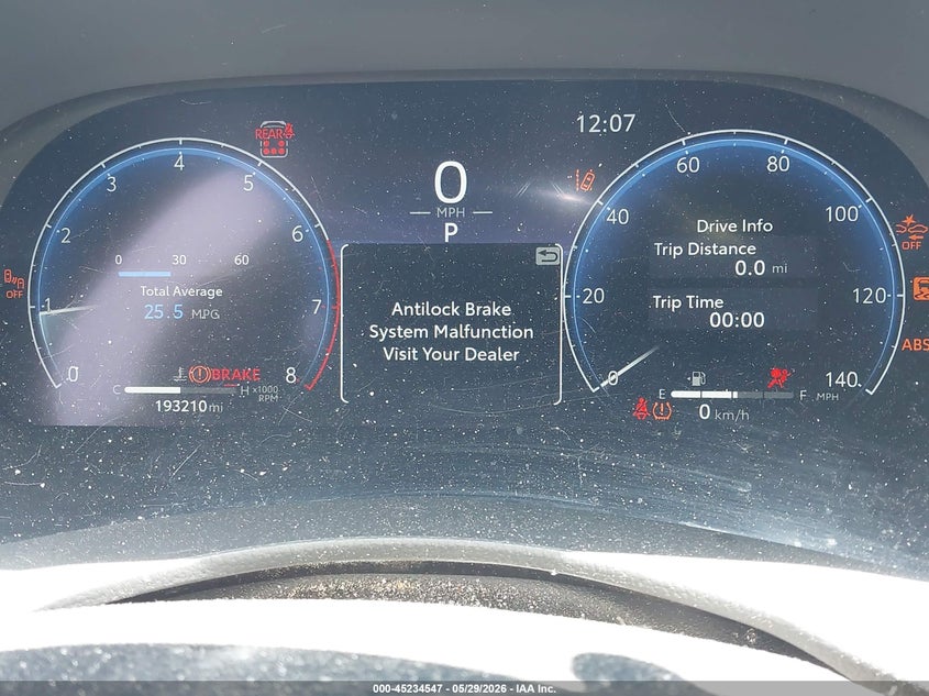 2023 Toyota Highlander VIN 5TDKDRBH2PS035635 IAAI salvage auction — RIGHT REAR, Salvage Title, sold $16,100 on 2026-07-29 (photo 7)