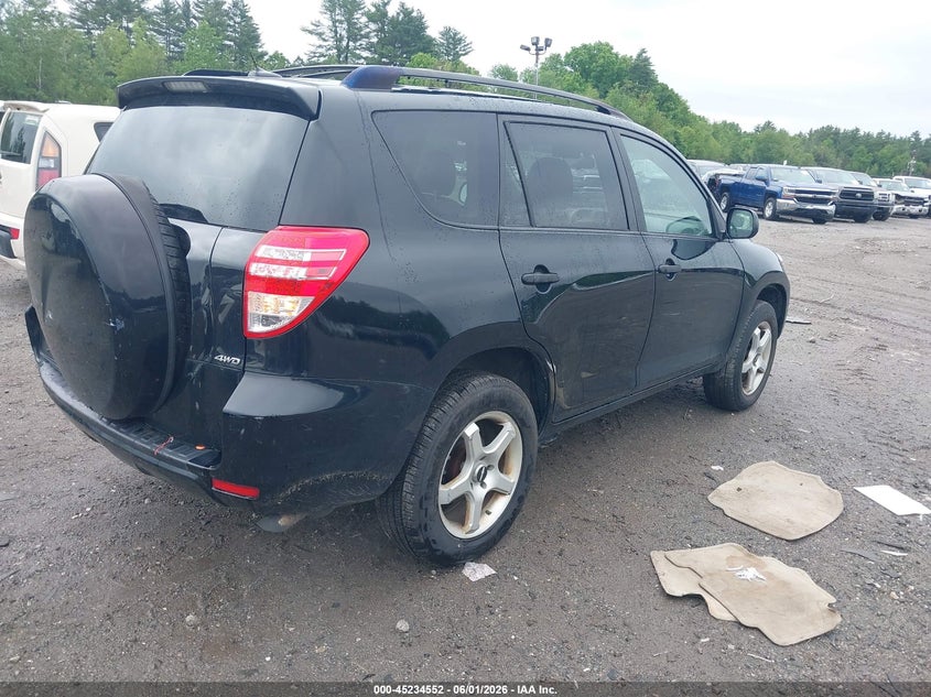 2009 Toyota Rav 4 VIN JTMBF33V89D020244 IAAI salvage auction — FRONT & REAR, Salvage (Massachusetts), sold $1,800 on 2026-07-10 (photo 4)