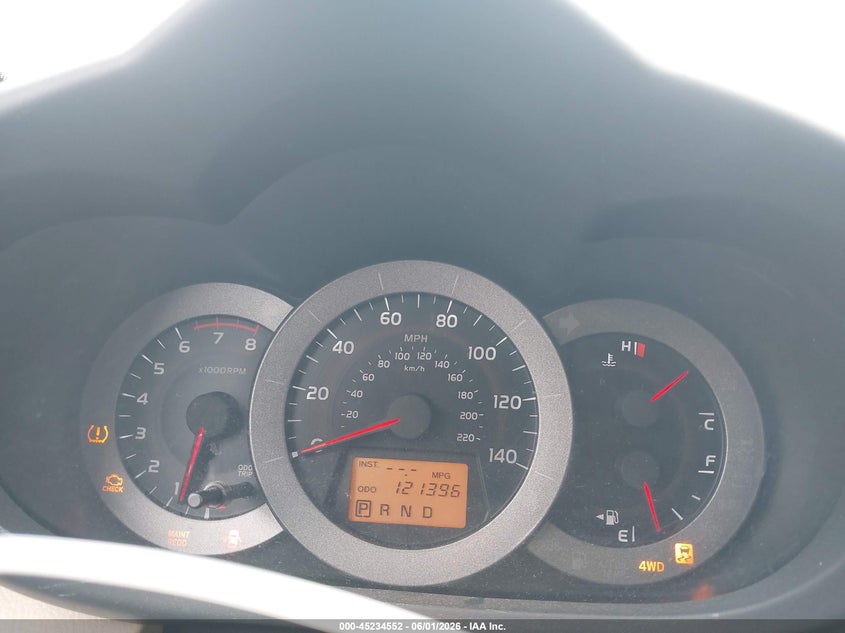 2009 Toyota Rav 4 VIN JTMBF33V89D020244 IAAI salvage auction — FRONT & REAR, Salvage (Massachusetts), sold $1,800 on 2026-07-10 (photo 7)