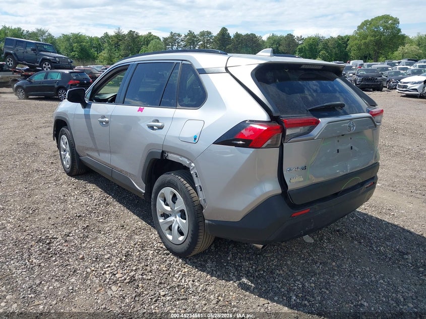 2019 Toyota Rav 4 VIN JTMG1RFV2KJ021724 IAAI salvage auction — REAR END, Salvage Title, sold $9,200 on 2026-07-07 (photo 3)