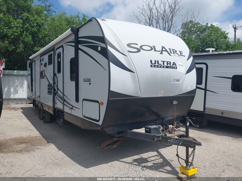 2016 Forest river Solaire camper VIN 4X4TPAH25GN020207 IAAI salvage auction — SIDE, Clear (Georgia), sold $3,550 on 2026-07-06 (photo 1)