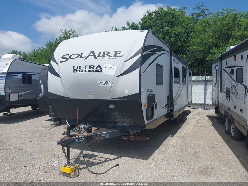 2016 Forest river Solaire camper VIN 4X4TPAH25GN020207 IAAI salvage auction — SIDE, Clear (Georgia), sold $3,550 on 2026-07-06 (photo 2)