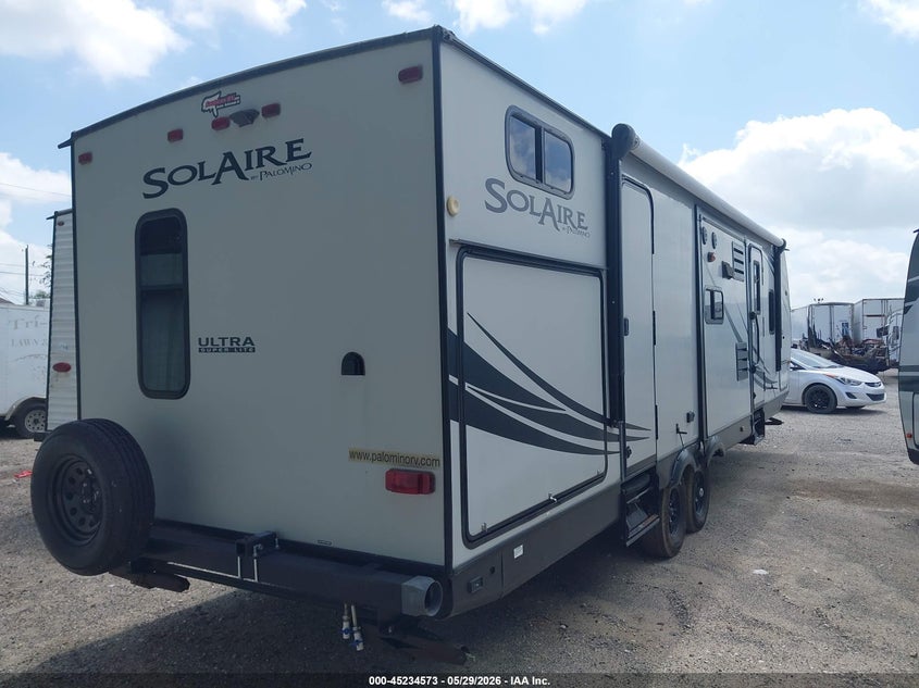 2016 Forest river Solaire camper VIN 4X4TPAH25GN020207 IAAI salvage auction — SIDE, Clear (Georgia), sold $3,550 on 2026-07-06 (photo 4)