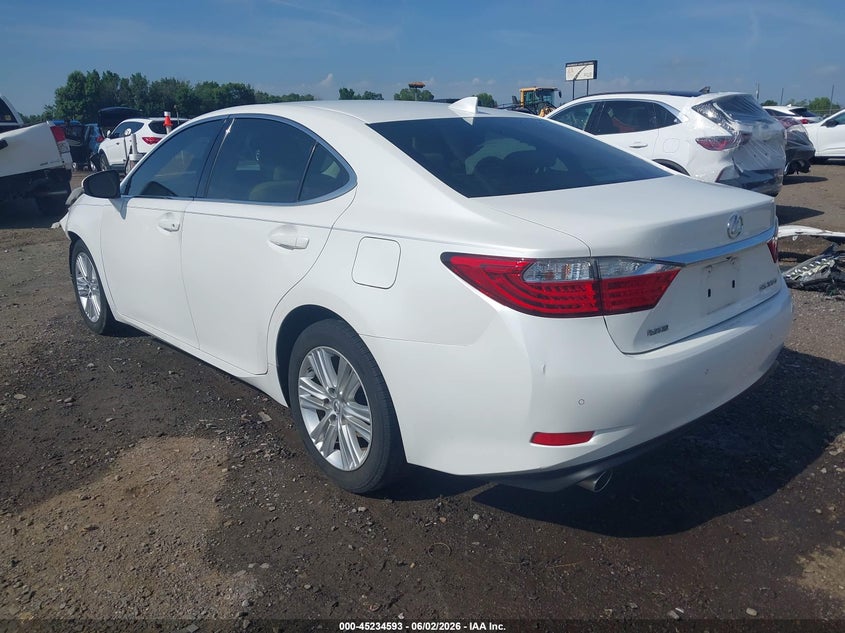 2015 Lexus ES VIN JTHBK1GG6F2166868 IAAI salvage auction — FRONT END, Clear (Arkansas), sold $3,600 on 2026-07-29 (photo 3)