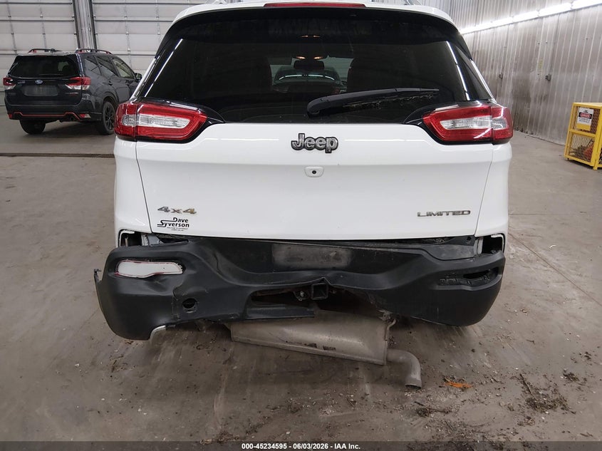 2017 Jeep Cherokee VIN 1C4PJMDS5HW613173 IAAI salvage auction — REAR END, Salvage (Minnesota), sold $1,800 on 2026-08-27 (photo 6)