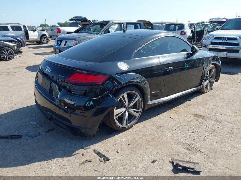 2021 Audi Tt VIN TRUAEAFV8M1002244 IAAI salvage auction — SIDE, Salvage Title, sold $12,650 on 2026-08-26 (photo 4)