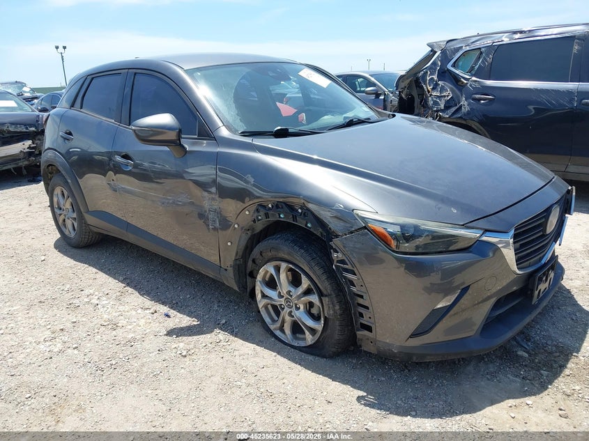 2019 Mazda Cx-3 VIN JM1DKDB73K1400287 IAAI salvage auction — LEFT SIDE, Salvage (Texas), sold $2,325 on 2026-07-29 (photo 1)