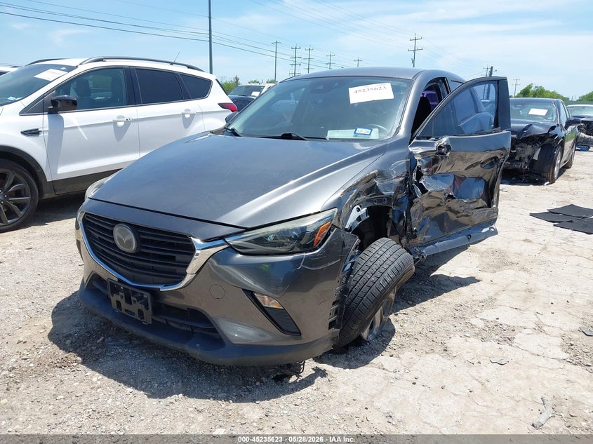 2019 Mazda Cx-3 VIN JM1DKDB73K1400287 IAAI salvage auction — LEFT SIDE, Salvage (Texas), sold $2,325 on 2026-07-29 (photo 2)