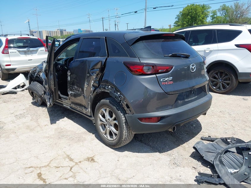 2019 Mazda Cx-3 VIN JM1DKDB73K1400287 IAAI salvage auction — LEFT SIDE, Salvage (Texas), sold $2,325 on 2026-07-29 (photo 3)