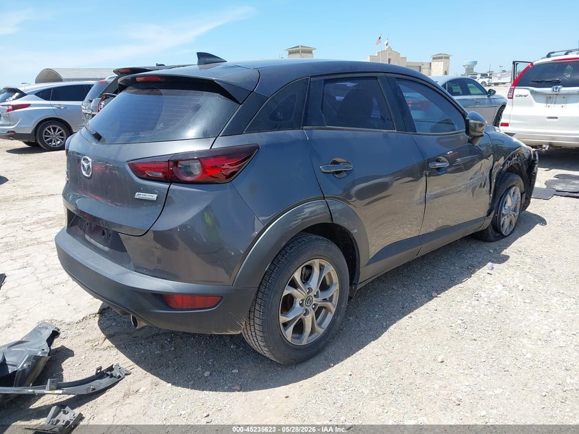 2019 Mazda Cx-3 VIN JM1DKDB73K1400287 IAAI salvage auction — LEFT SIDE, Salvage (Texas), sold $2,325 on 2026-07-29 (photo 4)