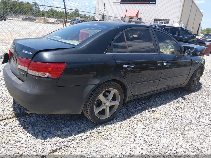 2006 Hyundai Sonata VIN 5NPEU46F76H029133 IAAI salvage auction — ALL OVER, Salvage (Mississippi), sold $200 on 2026-07-10 (photo 4)