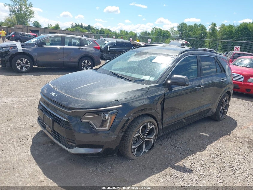 2024 Kia Niro VIN KNDCR3LE7R5175325 IAAI salvage auction — FRONT END, Mv-907A (New York), sold $9,975 on 2026-07-23 (photo 2)