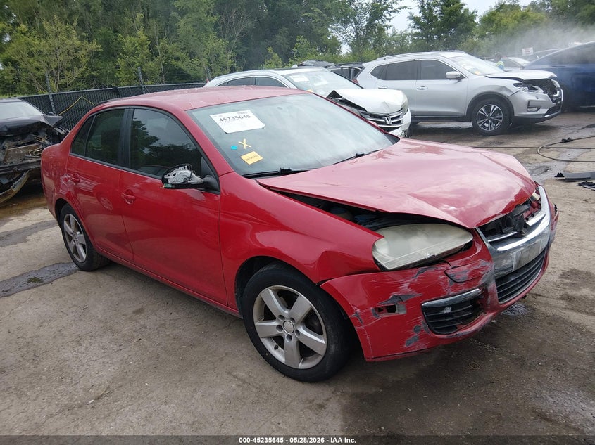 2009 Volkswagen Jetta VIN 3VWJM71K09M133026 IAAI salvage auction — FRONT END, Salvage (Illinois), sold $25 on 2026-07-08 (photo 1)