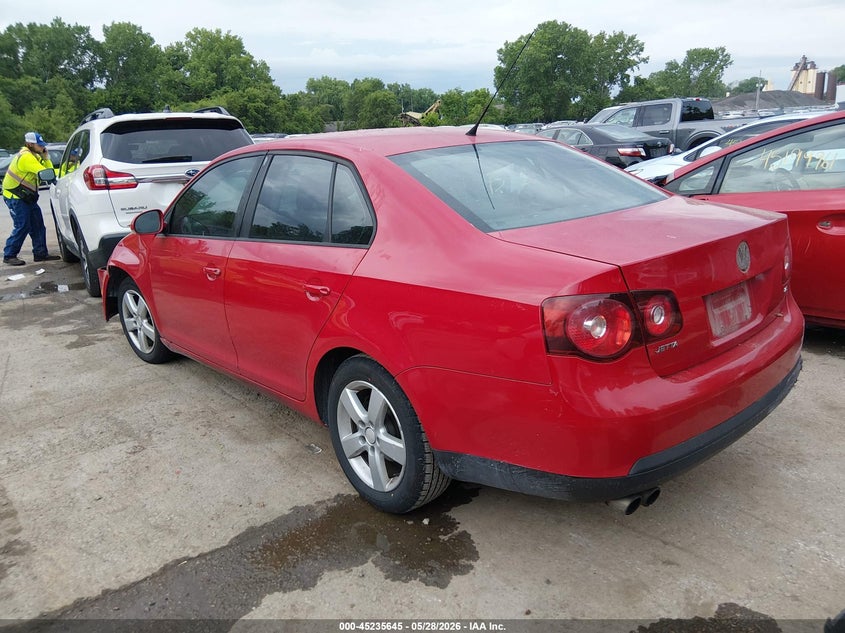 2009 Volkswagen Jetta VIN 3VWJM71K09M133026 IAAI salvage auction — FRONT END, Salvage (Illinois), sold $25 on 2026-07-08 (photo 3)