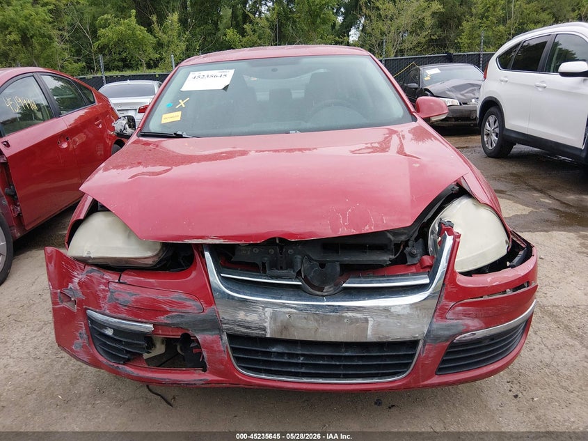 2009 Volkswagen Jetta VIN 3VWJM71K09M133026 IAAI salvage auction — FRONT END, Salvage (Illinois), sold $25 on 2026-07-08 (photo 6)