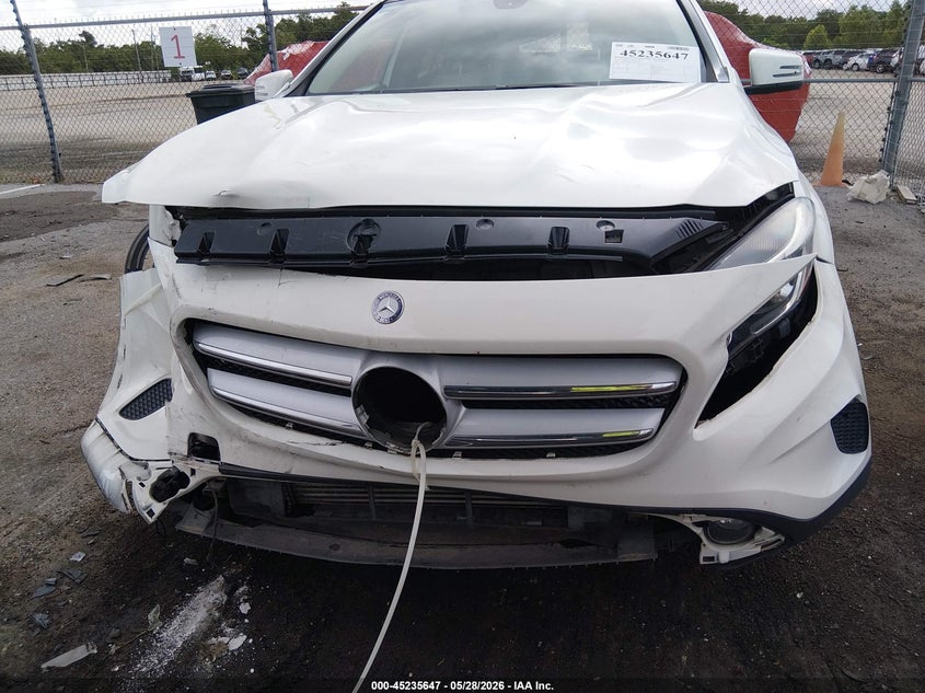 2015 Mercedes-benz Gla-klasse VIN WDCTG4EB7FJ182285 IAAI salvage auction — FRONT END, Salvage (Louisiana), sold $2,100 on 2026-07-13 (photo 6)