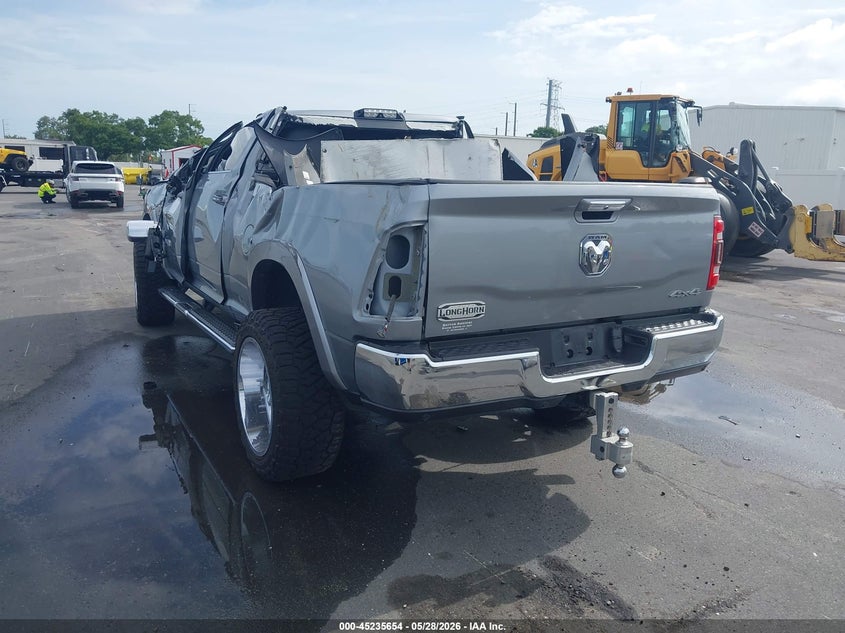 2021 Ram 2500 VIN 3C6UR5GLXMG624045 IAAI salvage auction — ROLLOVER, Certificate Of Destruction (Florida), sold $9,100 on 2026-07-20 (photo 3)