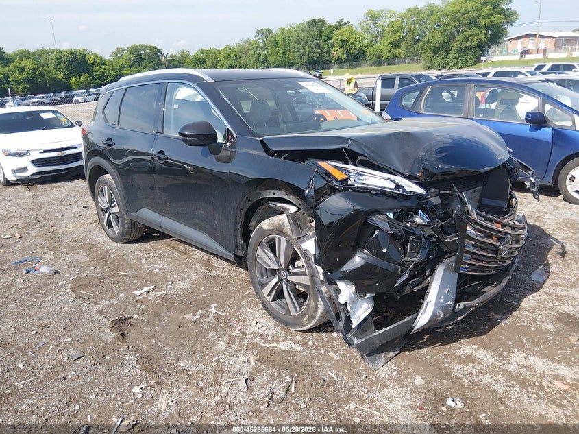 2025 Nissan Rogue VIN JN8BT3CA4SW003994 IAAI salvage auction — FRONT END, Salvage Title, sold $4,650 on 2026-07-23 (photo 1)
