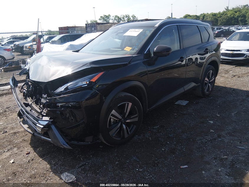 2025 Nissan Rogue VIN JN8BT3CA4SW003994 IAAI salvage auction — FRONT END, Salvage Title, sold $4,650 on 2026-07-23 (photo 2)