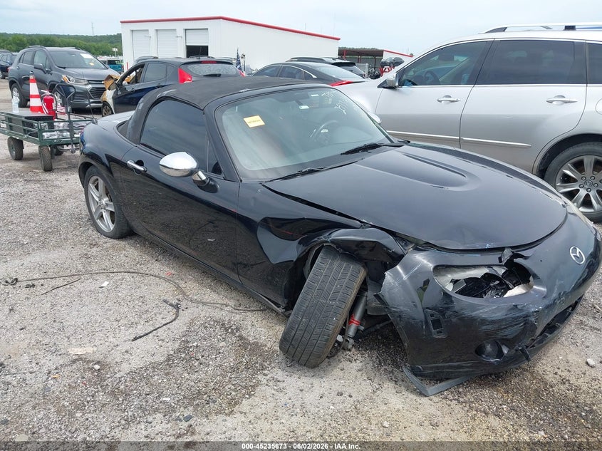 2006 Mazda Mx-5 VIN JM1NC25F260119800 IAAI salvage auction — RIGHT FRONT, Junk (Oklahoma), sold $475 on 2026-07-07 (photo 1)