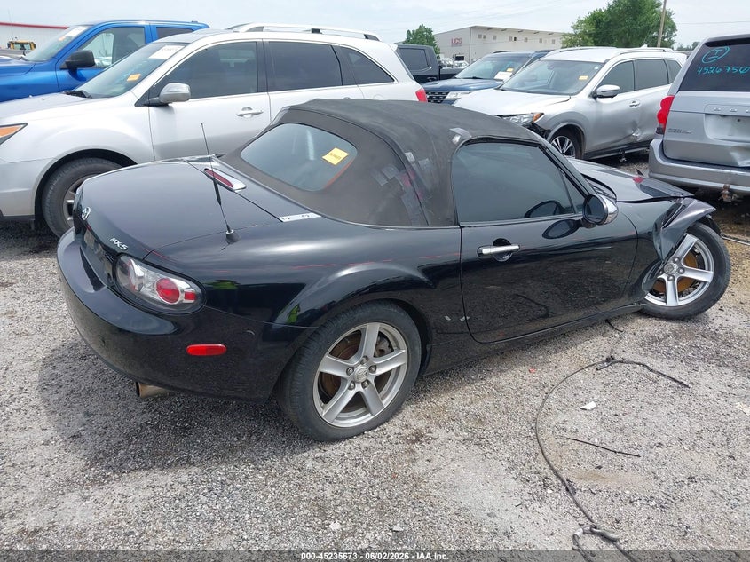 2006 Mazda Mx-5 VIN JM1NC25F260119800 IAAI salvage auction — RIGHT FRONT, Junk (Oklahoma), sold $475 on 2026-07-07 (photo 4)
