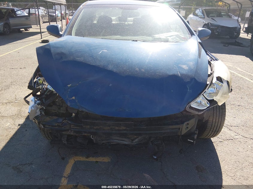 2015 Hyundai Elantra VIN KMHDH4AE9FU225784 IAAI salvage auction — FRONT END, Salvage Title, sold $675 on 2026-07-09 (photo 6)