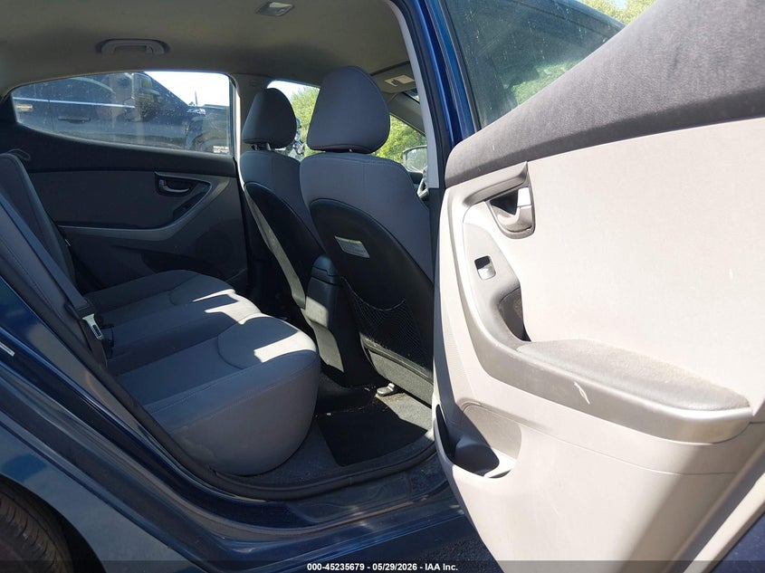 2015 Hyundai Elantra VIN KMHDH4AE9FU225784 IAAI salvage auction — FRONT END, Salvage Title, sold $675 on 2026-07-09 (photo 8)